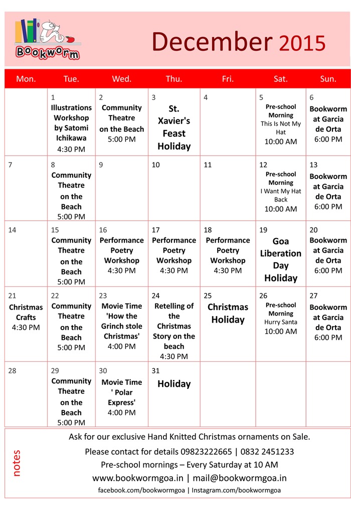 2015_12-December_Calender